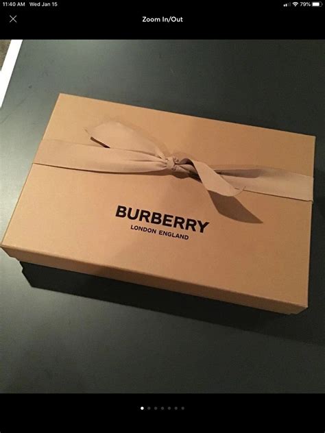 empty burberry box|burberry gift box for sale.